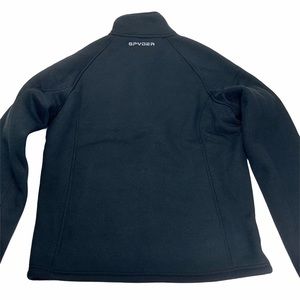 Spyder | Jackets & Coats | Nwt Spyder Black Tonal Ribbed Jacket Sz Med Sz Sm | Poshmark